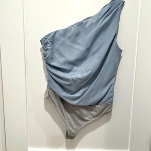 NBD one shouldered bodysuit